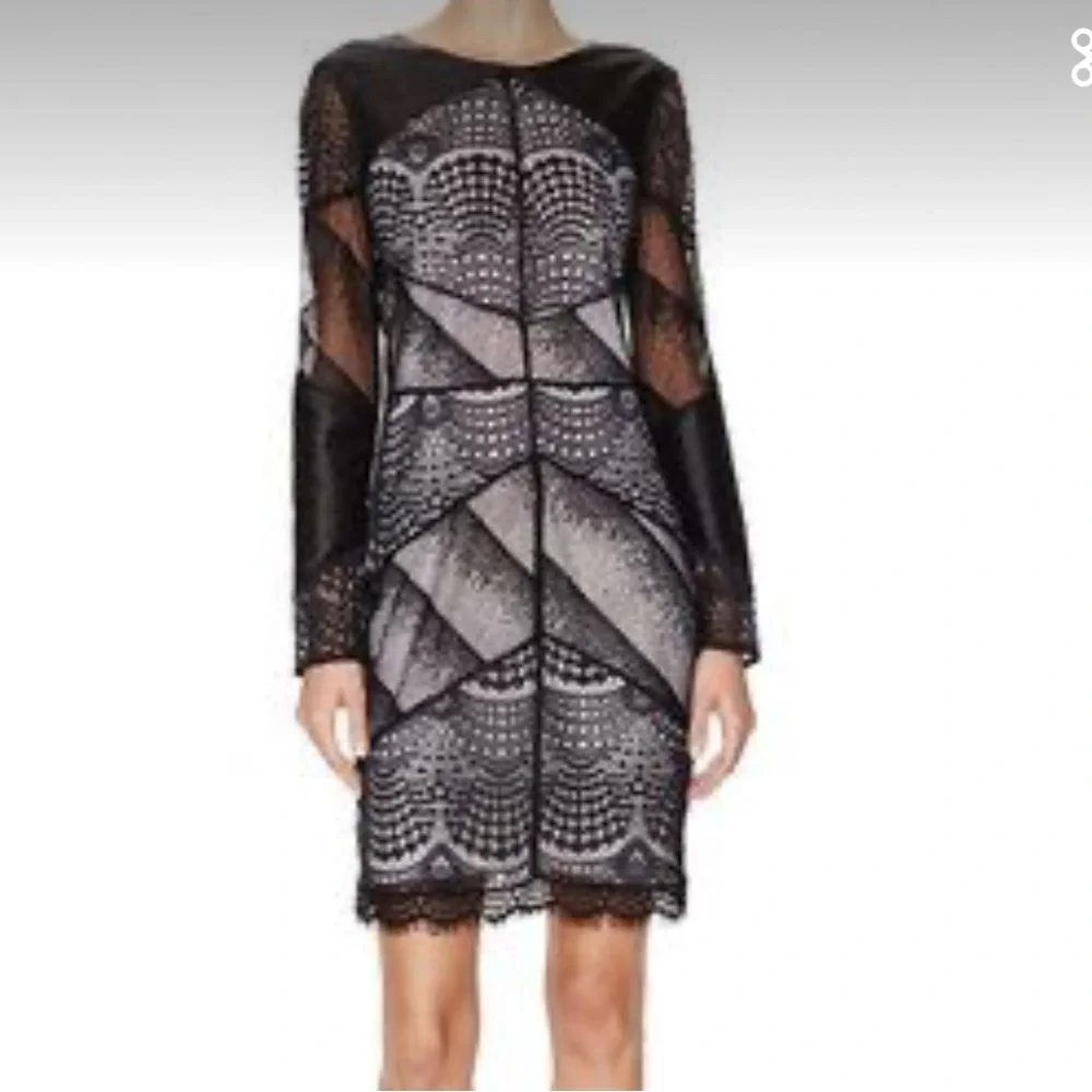 Sandro
Black White Lace Overlay Cocktail Dress
Size: US 4 (S) Length: Sh… - Picture 2 of 9